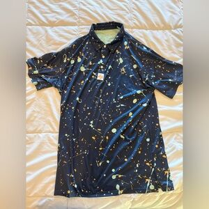 Pins & Aces Golf Polo Size L